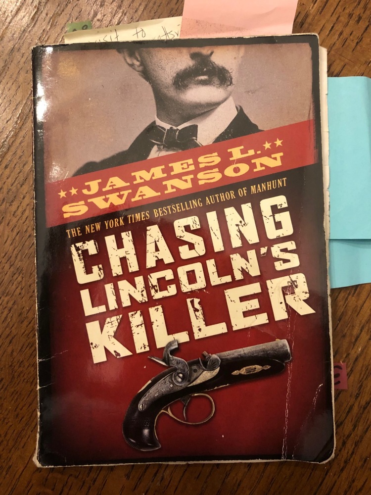 A photo of the book Chasing Lincoln's Killer